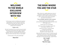 Load image into Gallery viewer, INTERVIEW YOU Who Do You Think You Are